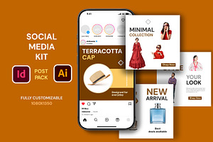 Social Media Kit Template, a Social Media Template by Artisan Vibes