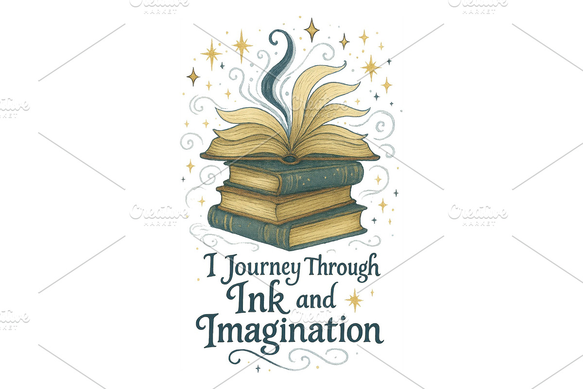 Journey Through Ink and Imagination, a Background Graphic by LaseredNinja (Photo 1 of 7)