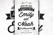 Save the Date Invitation Postcard, an Invitation Template by Graphic Boutique (Thumbnail 3 of 3)