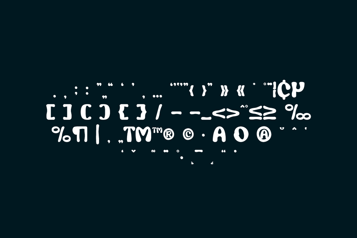 Ganxy - Retro Display Font, a Sans Serif Font by QR Design Studio (Photo 11 of 12)