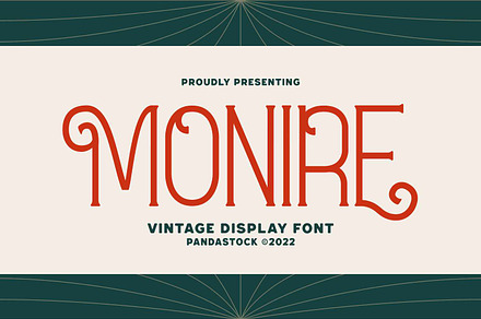 Monire - Classy Serif Typeface