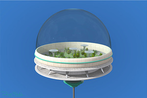 Futuristic Architecture Skyscraper 9