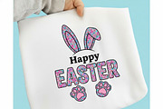 Happy Easter Bunny PNG, Preppy, an Illustration by Designking (Thumbnail 1 of 6)