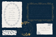 Set of floral frames & wreaths, an Illustration by Anatartan Design (Thumbnail 10 of 10)