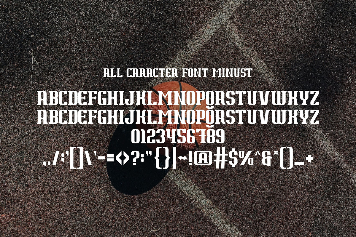 Minust, a Sans Serif Font by riotama85 (Photo 2 of 5)