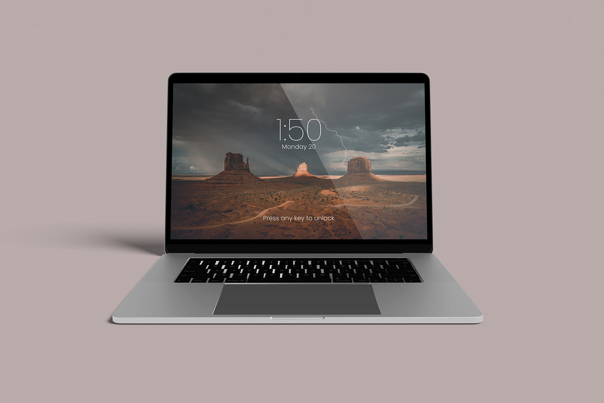 MacBook Pro Display Mockup, an iPhone Mockup by bimockup (Photo 3 of 13)