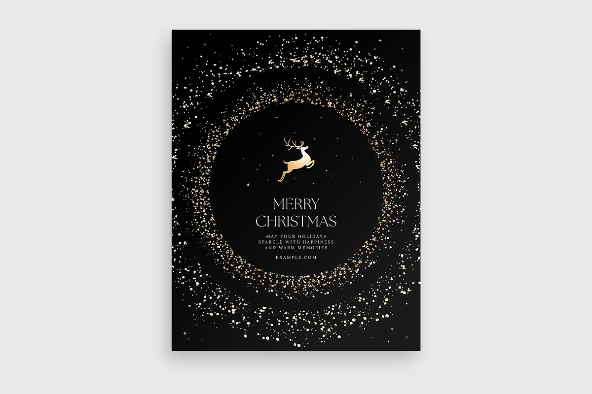 Luxe Christmas Flyer Template, a Flyer Template by BrandPacks (Photo 4 of 5)