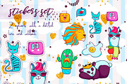 BIG Stickers pack!, an Animal Illustration by Gluiki (Thumbnail 6 of 10)
