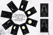 Moon phases mystical ritual cards, an Illustration by Cocoa studio by Eliza M (Thumbnail 3 of 5)