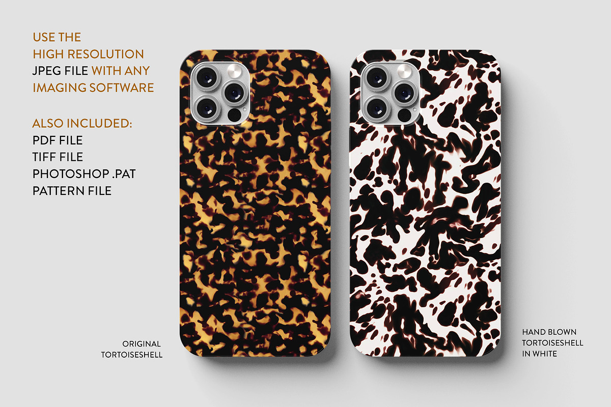White Tortoiseshell Seamless Pattern, a Pattern Graphic by Leysa