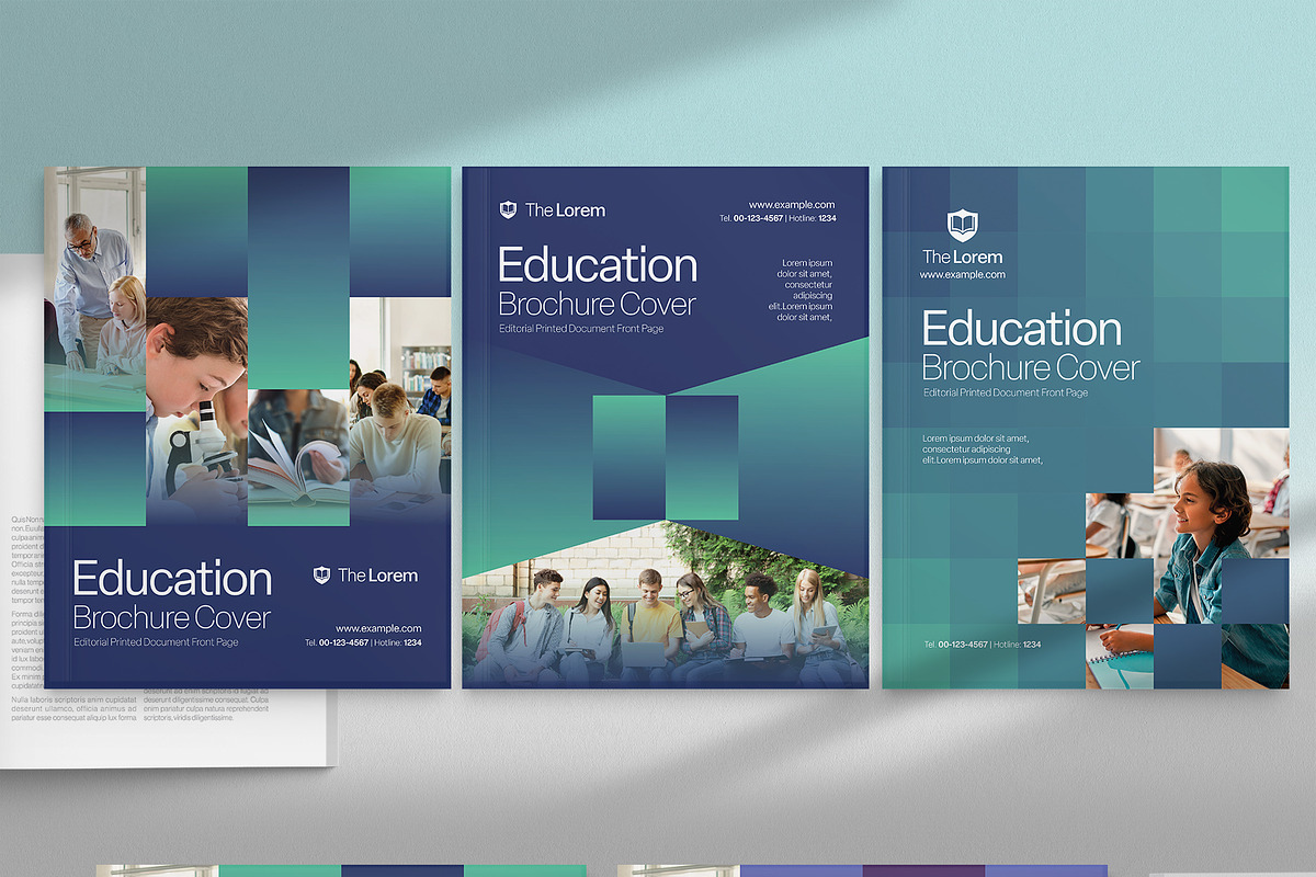 Education Brochure Cover Template, a Brochure Template by BrandPacks (Photo 6 of 6)