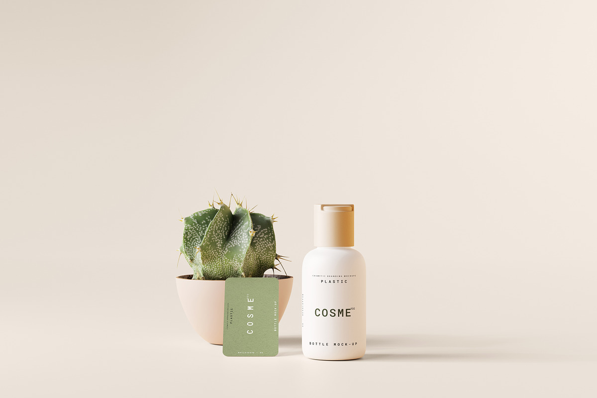 Disc Top-Cap Bottle Mockup Bundle, a Cups & Container Mockup by pmvch (Photo 18 of 60)