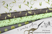 Matcha Green And Golden Watercolor, a Food Illustration by Cat In Colour (Thumbnail 6 of 7)