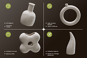 Ceramic Vases 3D Icons, an Object 3D Model by Azam Creative (Thumbnail 2 of 5)
