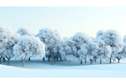 Peaceful winter landscape with snow, a Nature Photo by Sergey Kotenev