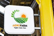 Modern Agriculture Logo Template, a Branding & Logo Template by YUDesignStore (Thumbnail 2 of 7)