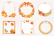 Coquette Fall Autumn Halloween Frame, an Illustration by CreationArt (Thumbnail 4 of 5)