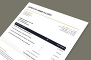 Business Invoice / Quotation, a Stationery Template by Anjum Ilyas (Thumbnail 3 of 4)