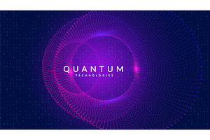 Big Data Wave Abstract Background, a Technology Illustration by Holo Art
