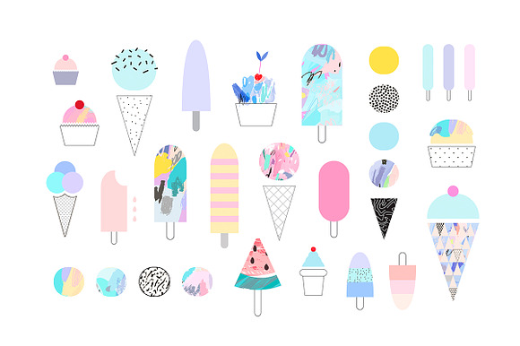 Ice Cream Vector Pack