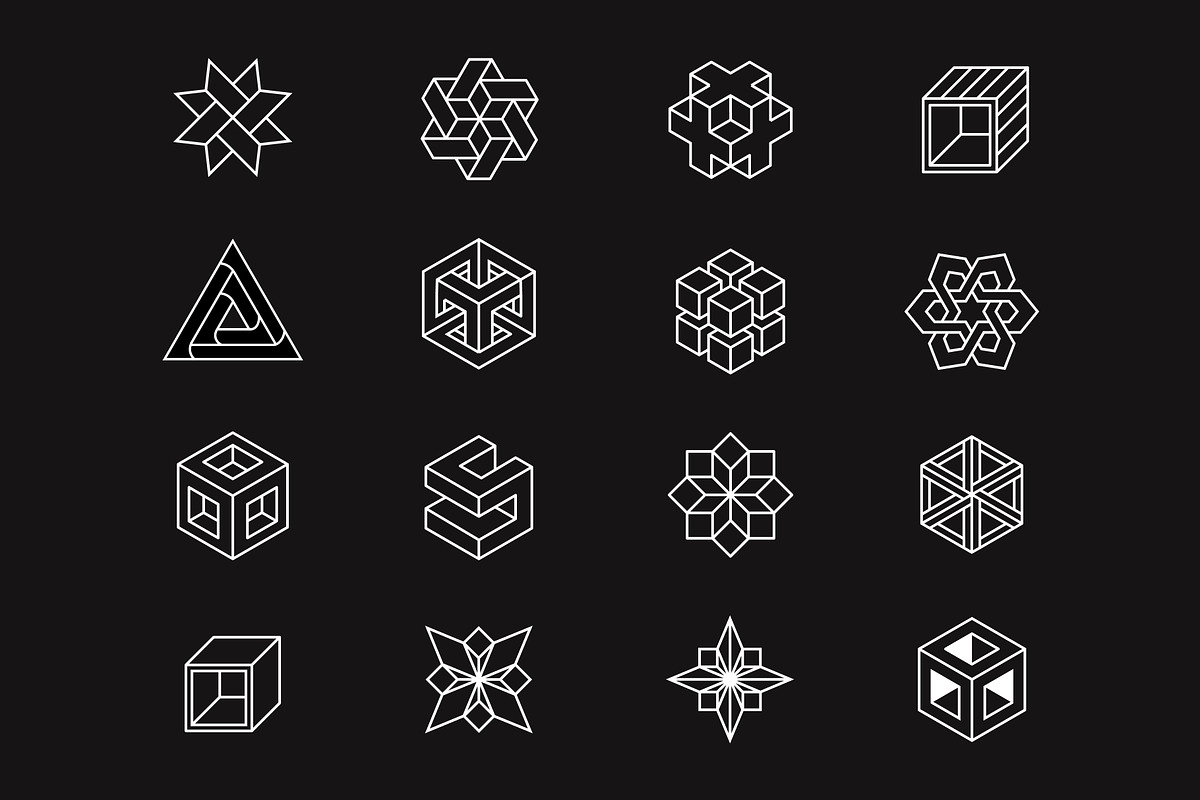 Retro geometric shapes. 120 elements, an Object Graphic by Getalo Viktoriia (Photo 8 of 9)
