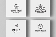 Food Logo Set, a Branding & Logo Template by Falcon eye (Thumbnail 7 of 7)
