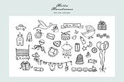 Hello Handsome! Clipart, an Icon by Jordyn Grace Design (Thumbnail 2 of 5)
