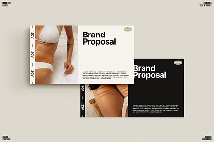 ADE / Brand Proposal, a Presentation Template by Wildnun Studio