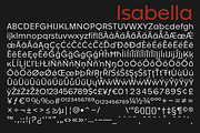 Churchward Isabella, a Sans Serif Font by BluHead Studio (Thumbnail 2 of 2)