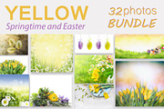 Yellow springtime and Easter BUNDLE, a Background Photo by VICUSCHKA (Thumbnail 1 of 3)