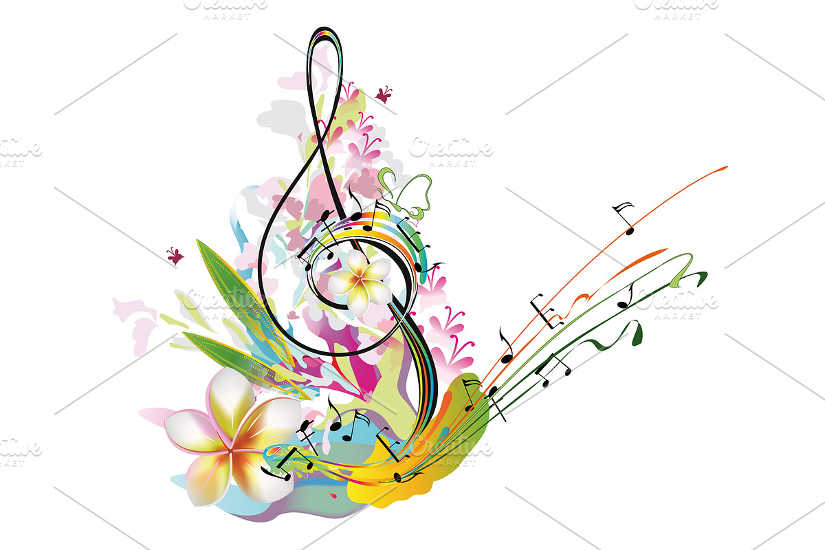 Musical Treble clefs!, a Decorative Illustration by Laifalight (Photo 15 of 18)