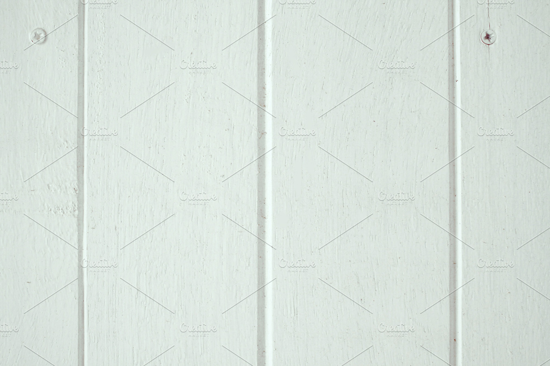 Wooden Door White Painted