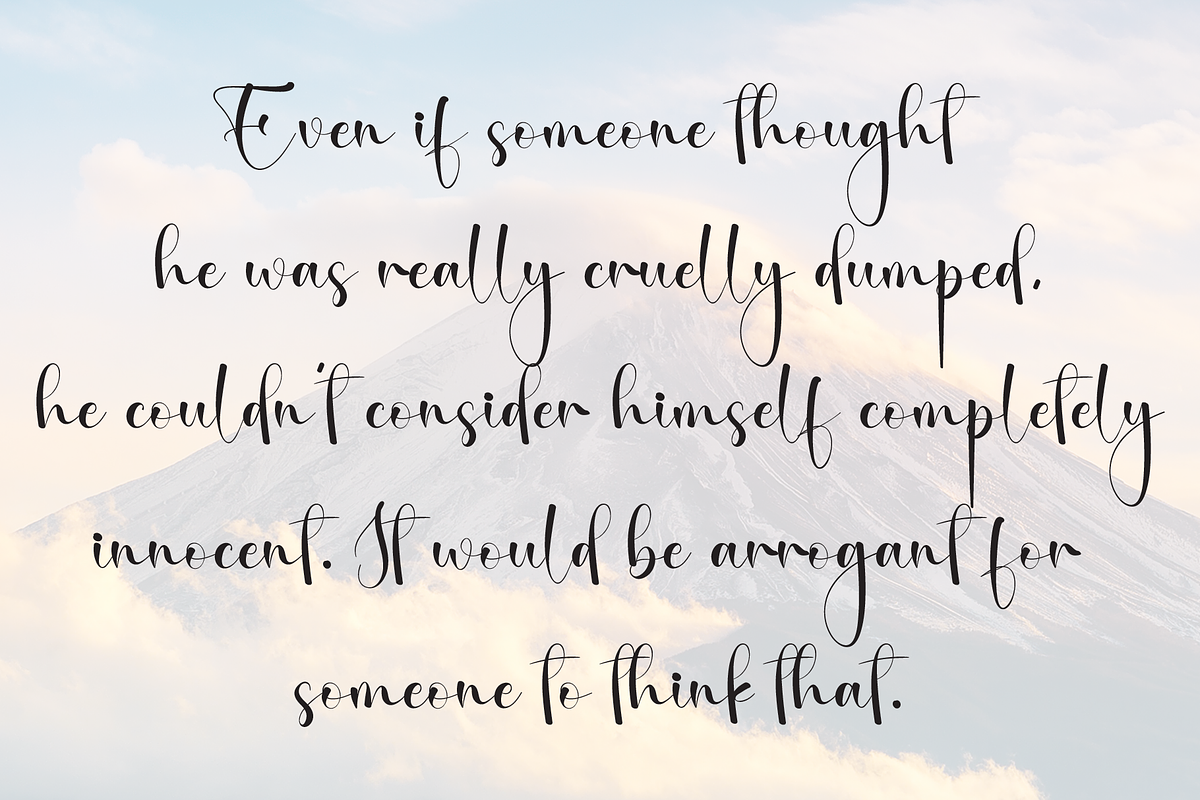 Cambodia | Script Font, a Handwritten Font by Scratchones (Photo 6 of 9)