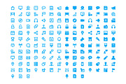160 Advertising and Media Icons, a Solid Icon by Creative Stall (Thumbnail 2 of 4)