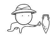 Icons about archeology and excavatio, an Icon by JK comics (Thumbnail 2 of 5)