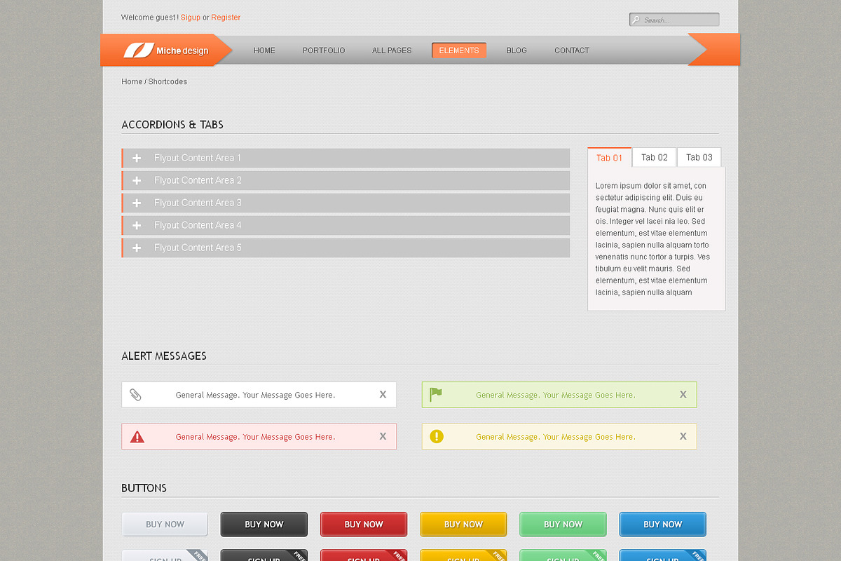 Micheal Design HTML Template, a Websites & App Template by templatation (Photo 4 of 5)