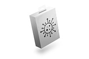 Vector virus icons elements, an Outline Icon by ExpressShop (Thumbnail 4 of 5)