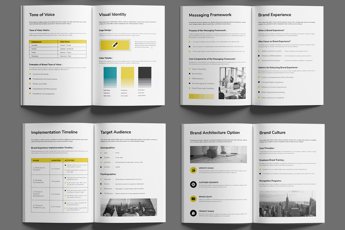 Brand Strategy Brochure, a Brochure Template by MightyDesign (Photo 3 of 6)