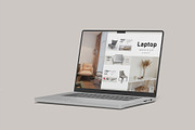Laptop Screen Mockup, a Mockup by lamorastudio (Thumbnail 8 of 11)