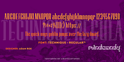 Technique™, a Serif Font by MINDCANDY (Thumbnail 1 of 2)