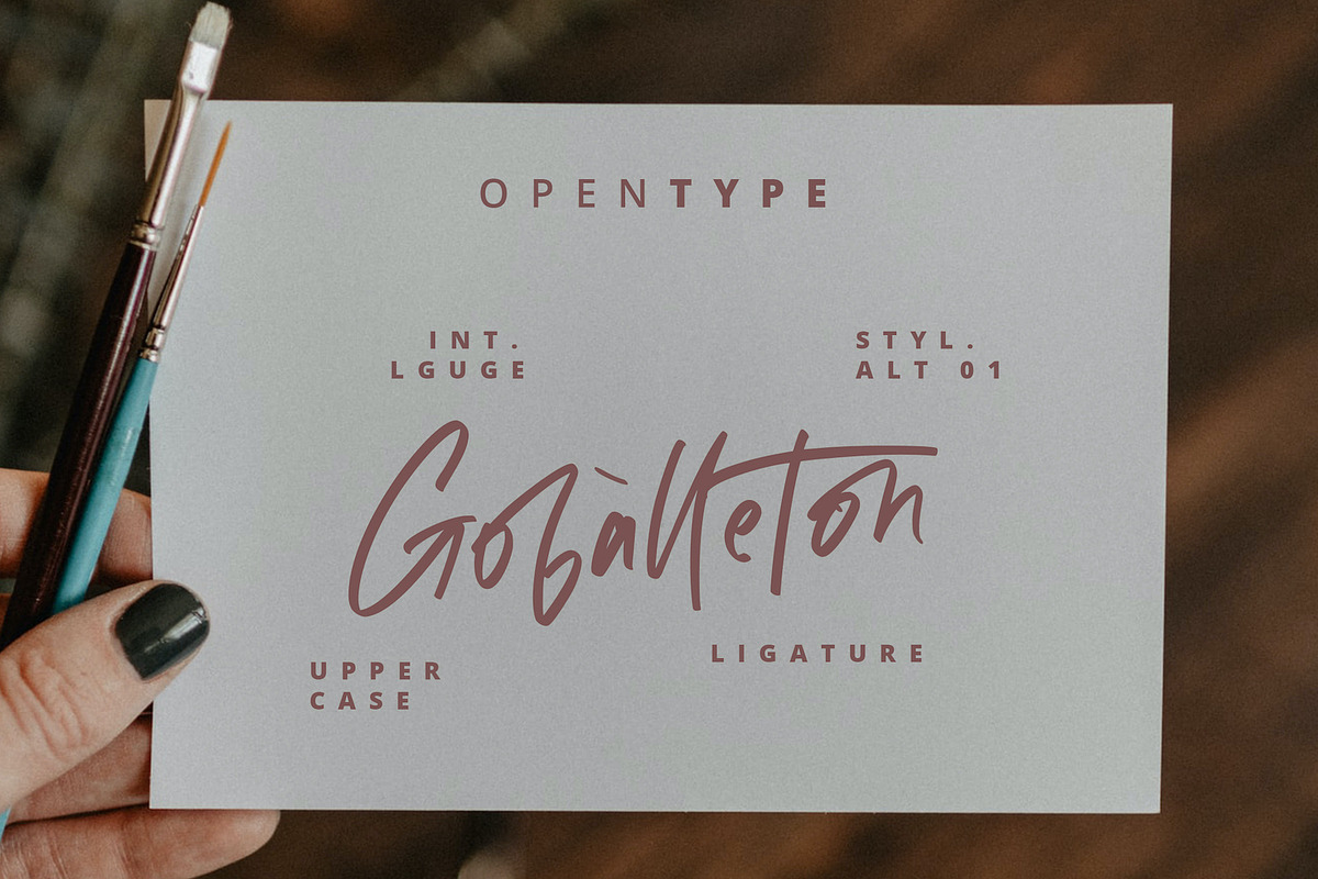 White Mellow - Handwritten Font, a Script Font by StringLabs (Photo 10 of 11)