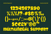 Nick Short a Display Font, a Handwritten Font by Rasiorise Studio (Thumbnail 5 of 12)