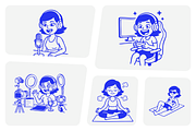 Emma: Character Universe, a Person Illustration by Danil Polshin (Thumbnail 3 of 14)