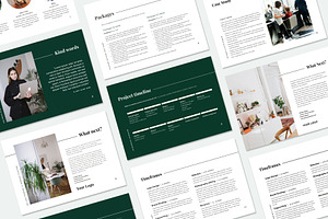 Proposal Template - Canva & InDesign