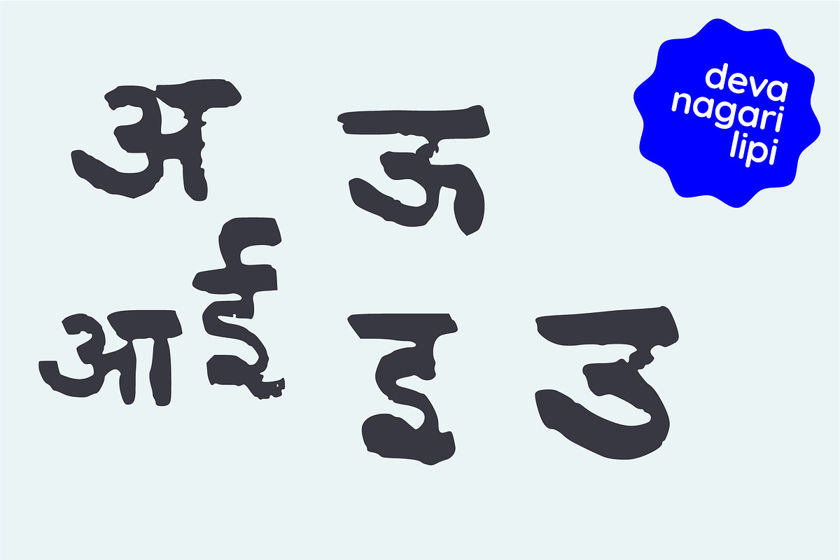 Devanagari Crayon Font - Hindi, a Handwritten Font by Fonts by Srishti (Photo 2 of 8)