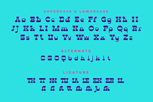 Lathier - Display Font