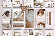 Canva Coach instagram templates, a Social Media Template by SilverMintDesign (Thumbnail 1 of 9)