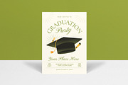 Graduation Party Invitation, an Invitation Template by graphicook (Thumbnail 1 of 3)