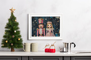 Pink Christmas Bundle Wall Art Set, a Holiday Photo by PrintablesByFranklyn (Thumbnail 6 of 7)