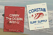 Falkenberg – Vintage Rough Display, a Sans Serif Font by Casloop Studio (Thumbnail 2 of 10)